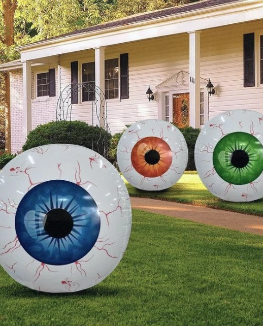 Giant eyeball balloons