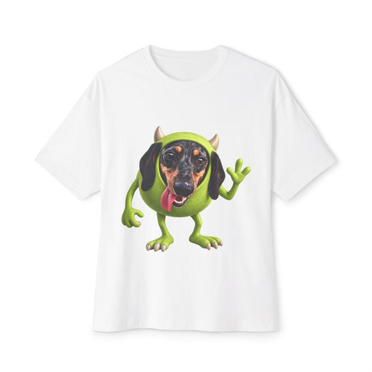 Dachshund Monster Tee — Cute Funny Dog Face Graphic Shirt