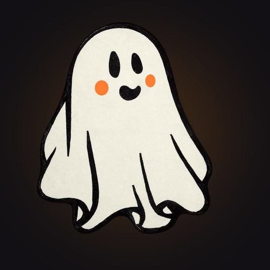 Ghost Halloween rug
