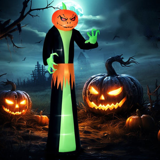 Giant Inflatable Pumpkin Ghost 2.70 m