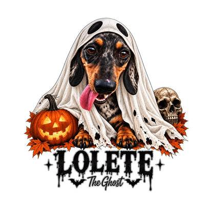 THE GHOST design with the pet's name