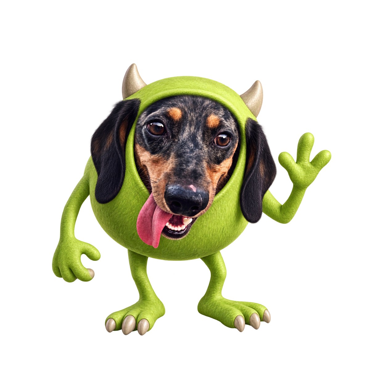 THE MONSTER SA design with the pet's name